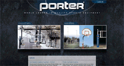 Desktop Screenshot of porterathletic.com